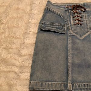 NWOT Somedays Lovin Denim Skirt